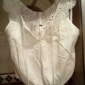 NWOT Free People Crochet Tank